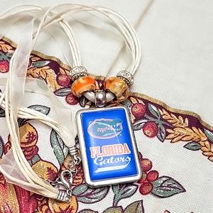 Florida gators necklace